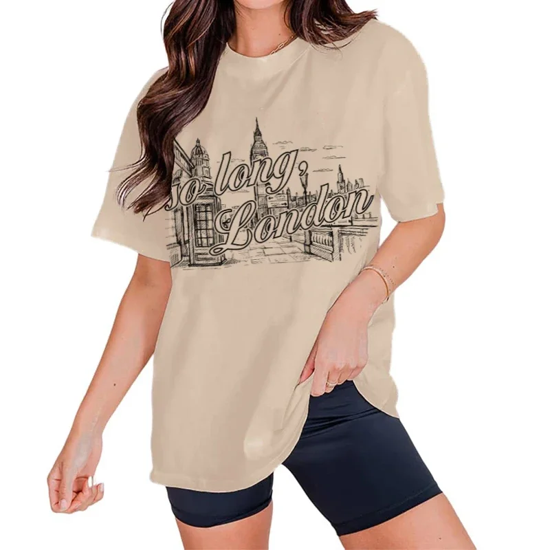 Vintage Fashion London - Camiseta Vintage So Long London, camiseta
