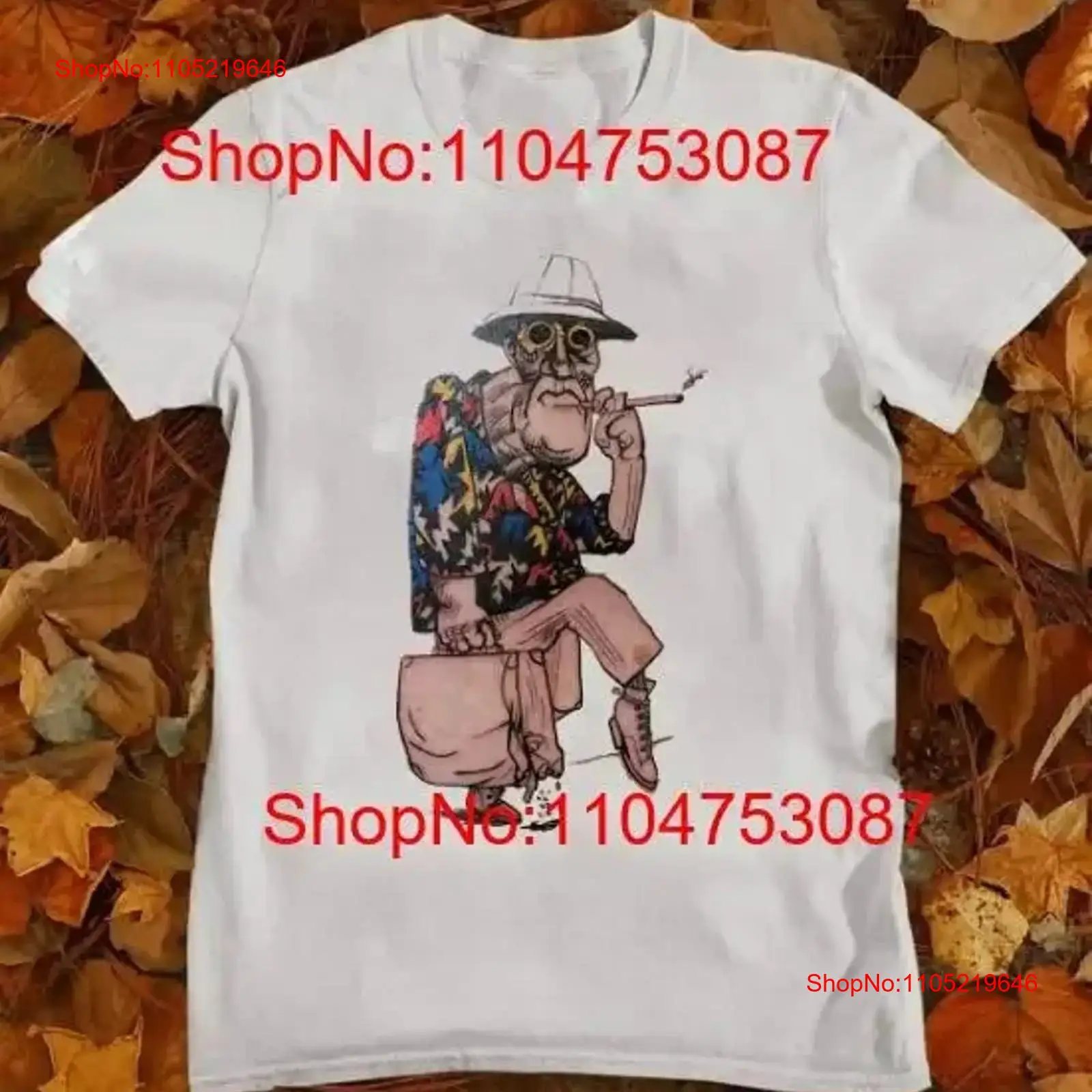 Vintage Fashion Las Vegas - Camiseta blanca Fear Loathing in Las