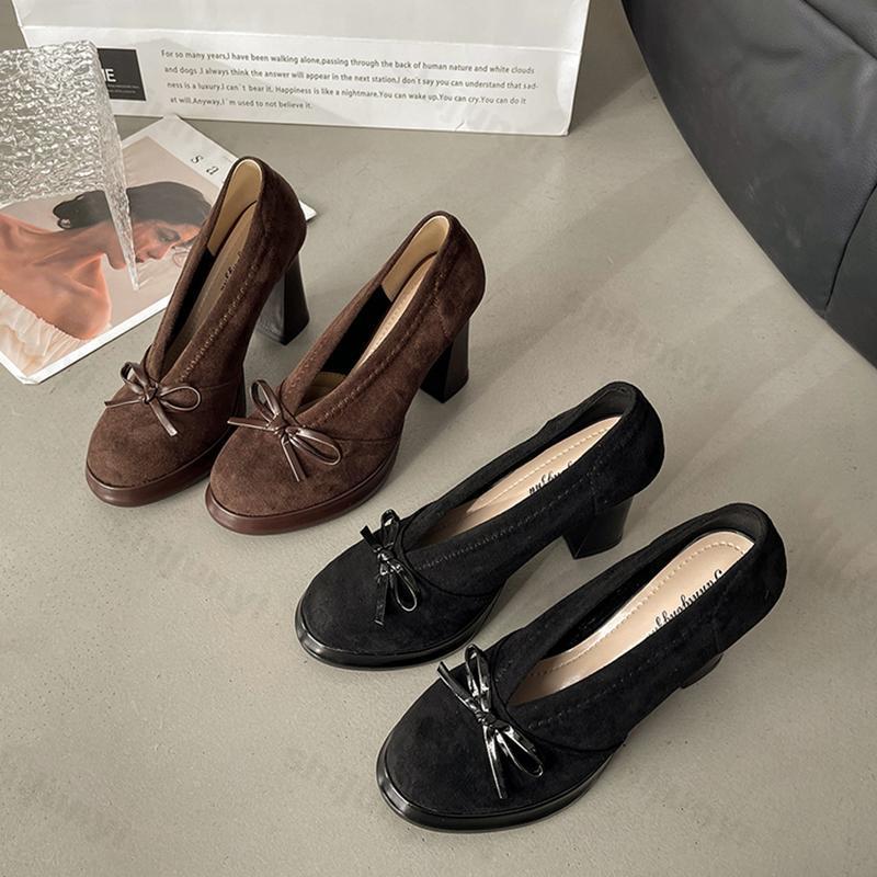 Vintage Fashion Girl - Tacones altos para mujer 2025 primavera