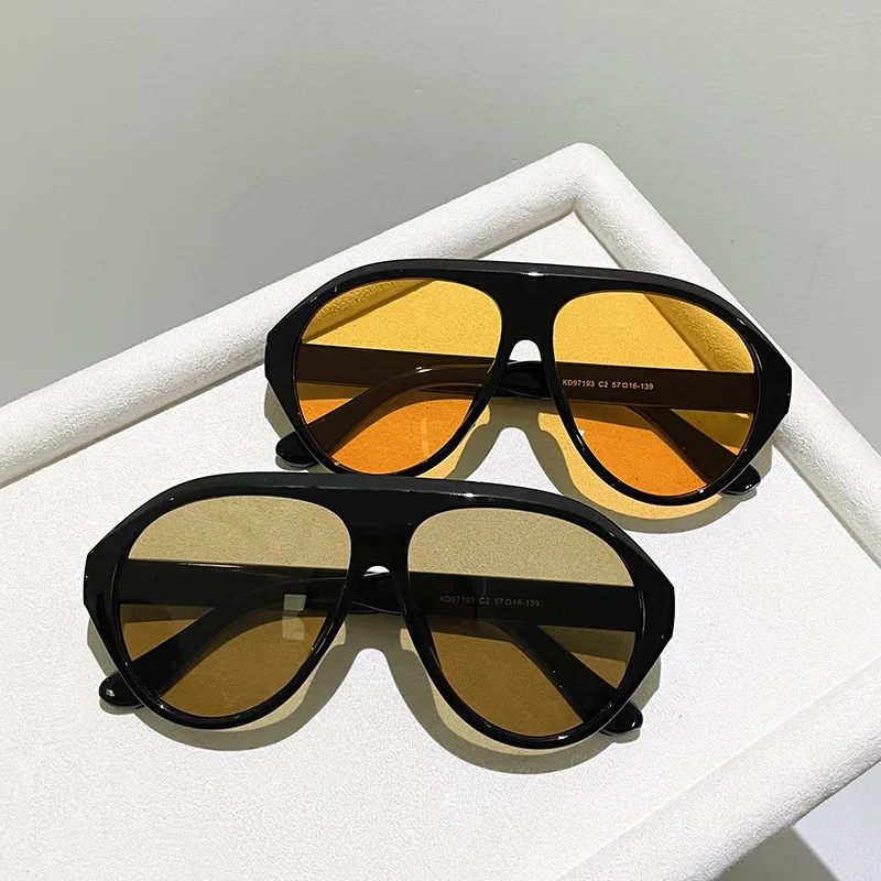 Vintage Fashion Aesthetic - Gafas de Sol de Piloto Extra