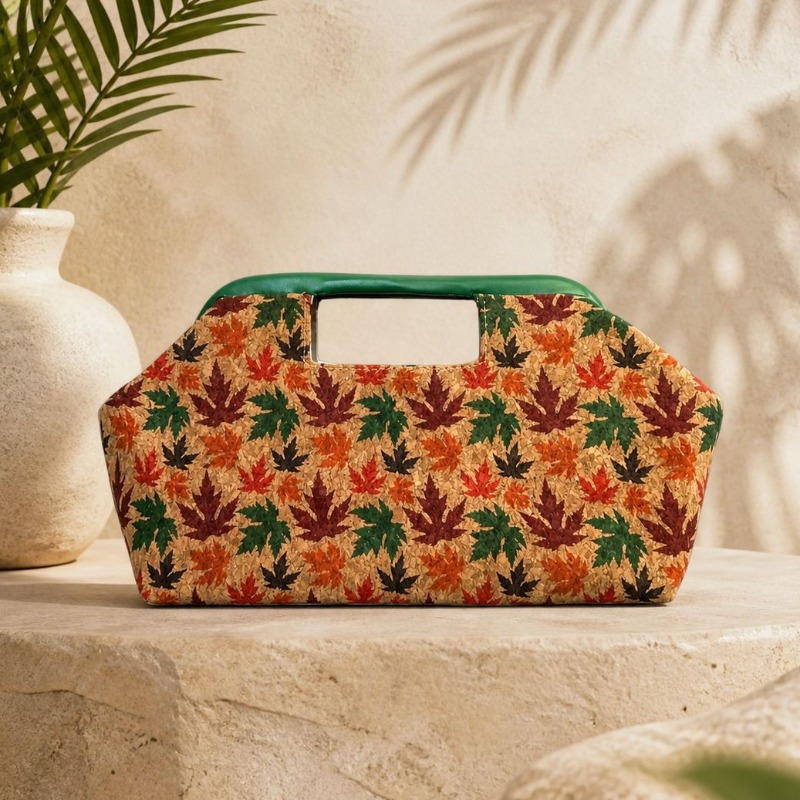 Vintage Fashion Style Female - Bolso de mano de mujer con