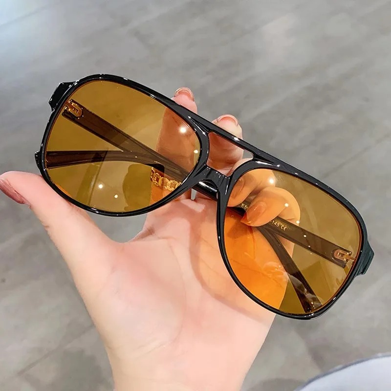 Vintage Fashion Girl - Gafas de sol retro para hombre