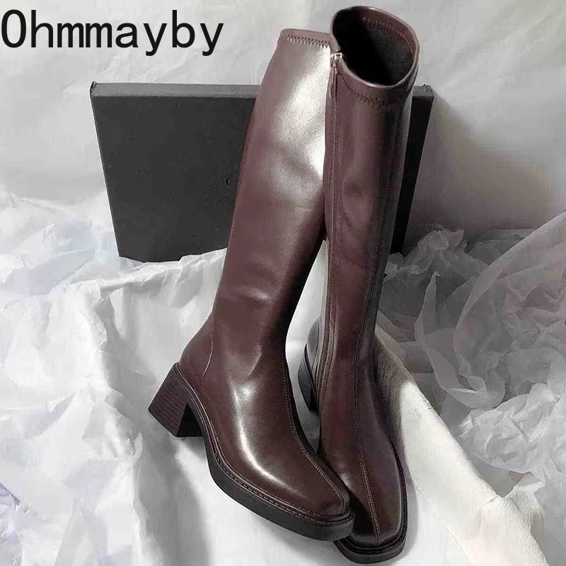 Vintage Fashion Boots - Botas hasta la rodilla De tacón