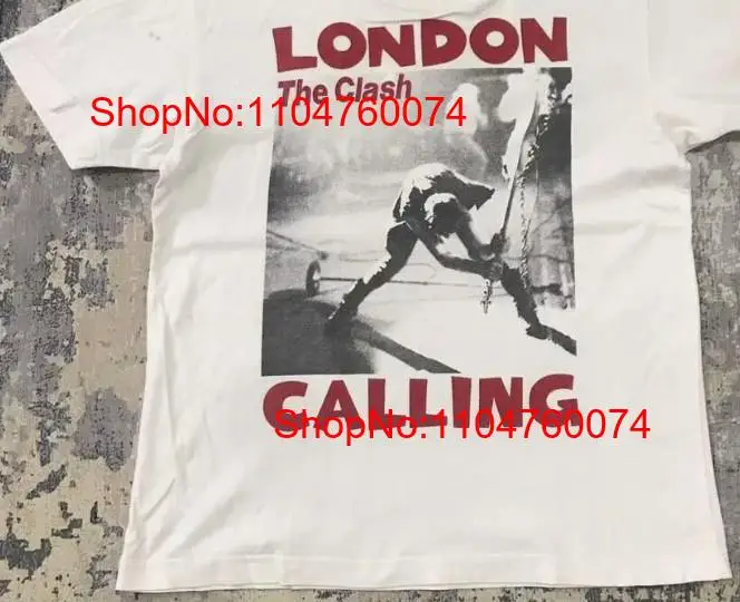 Vintage Fashion London - Camiseta The Clash London Calling de
