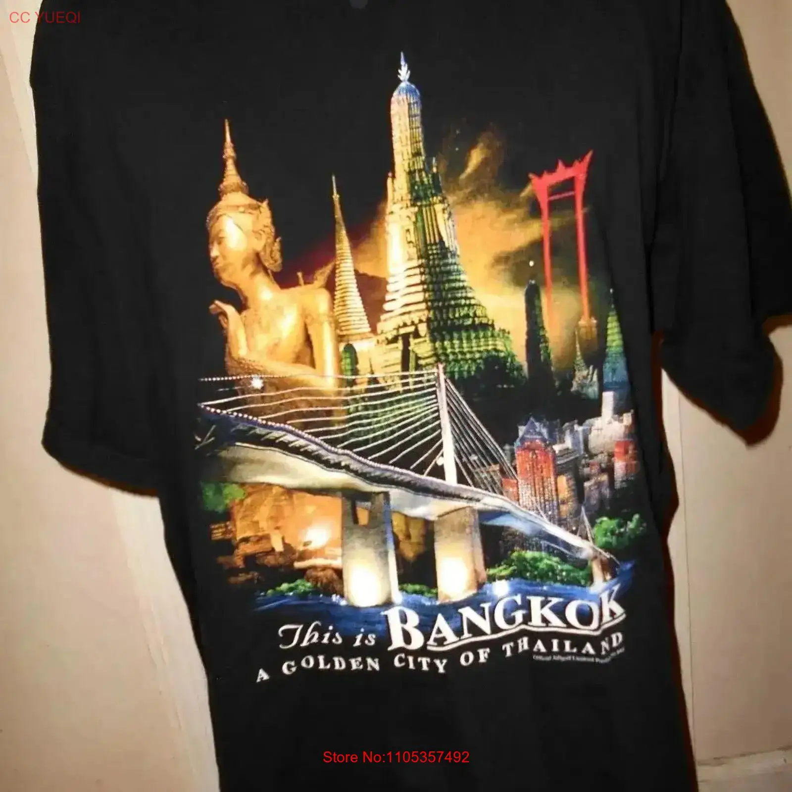 Vintage Fashion Bangkok - Camiseta Jolicolf This is Bangkok Golden