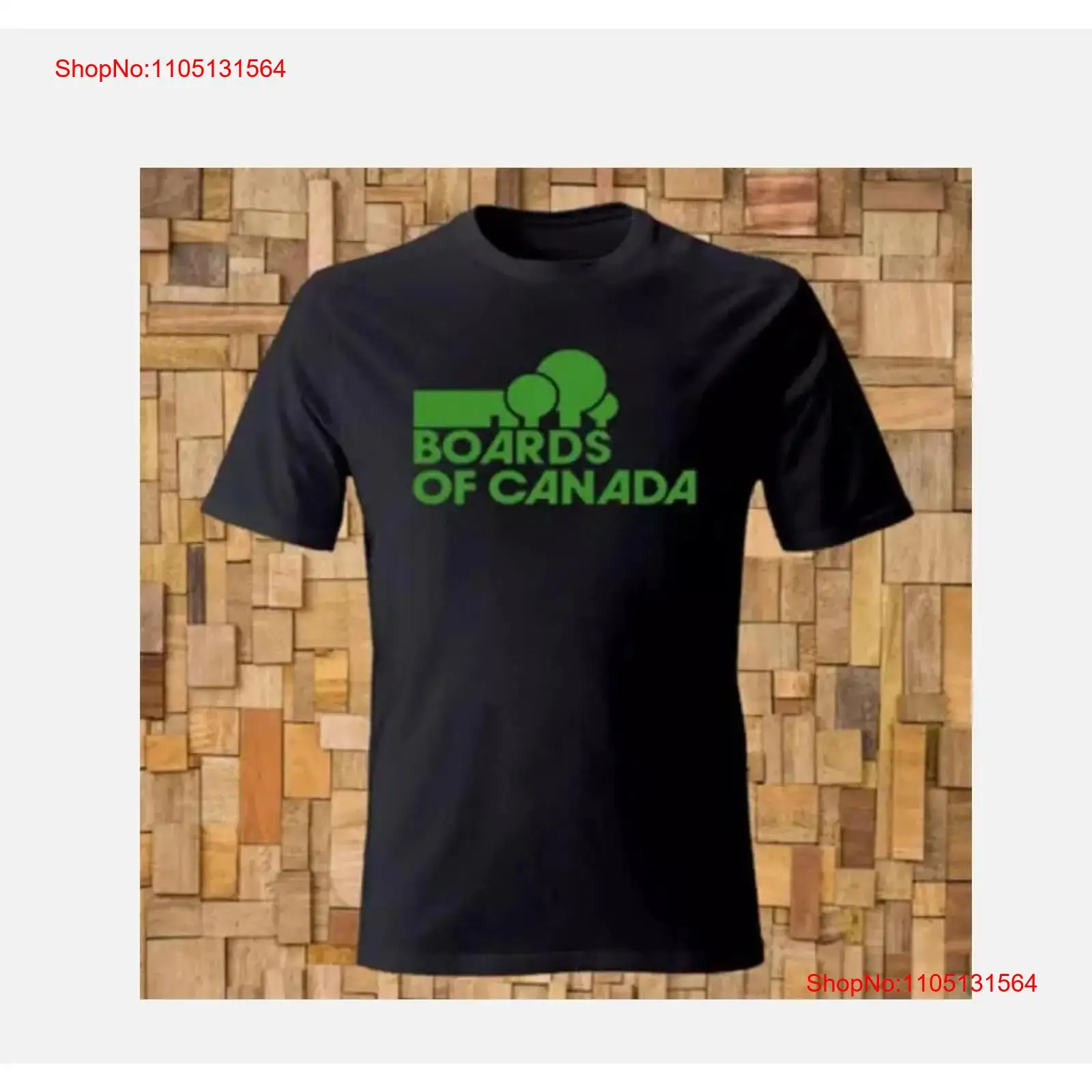 Vintage Fashion Canada - Boards Of Canada Logo camiseta negra