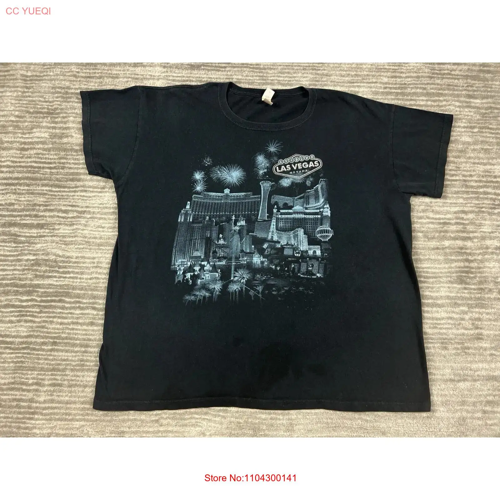 Vintage Fashion Las Vegas - Camiseta Las Vegas para hombre, talla