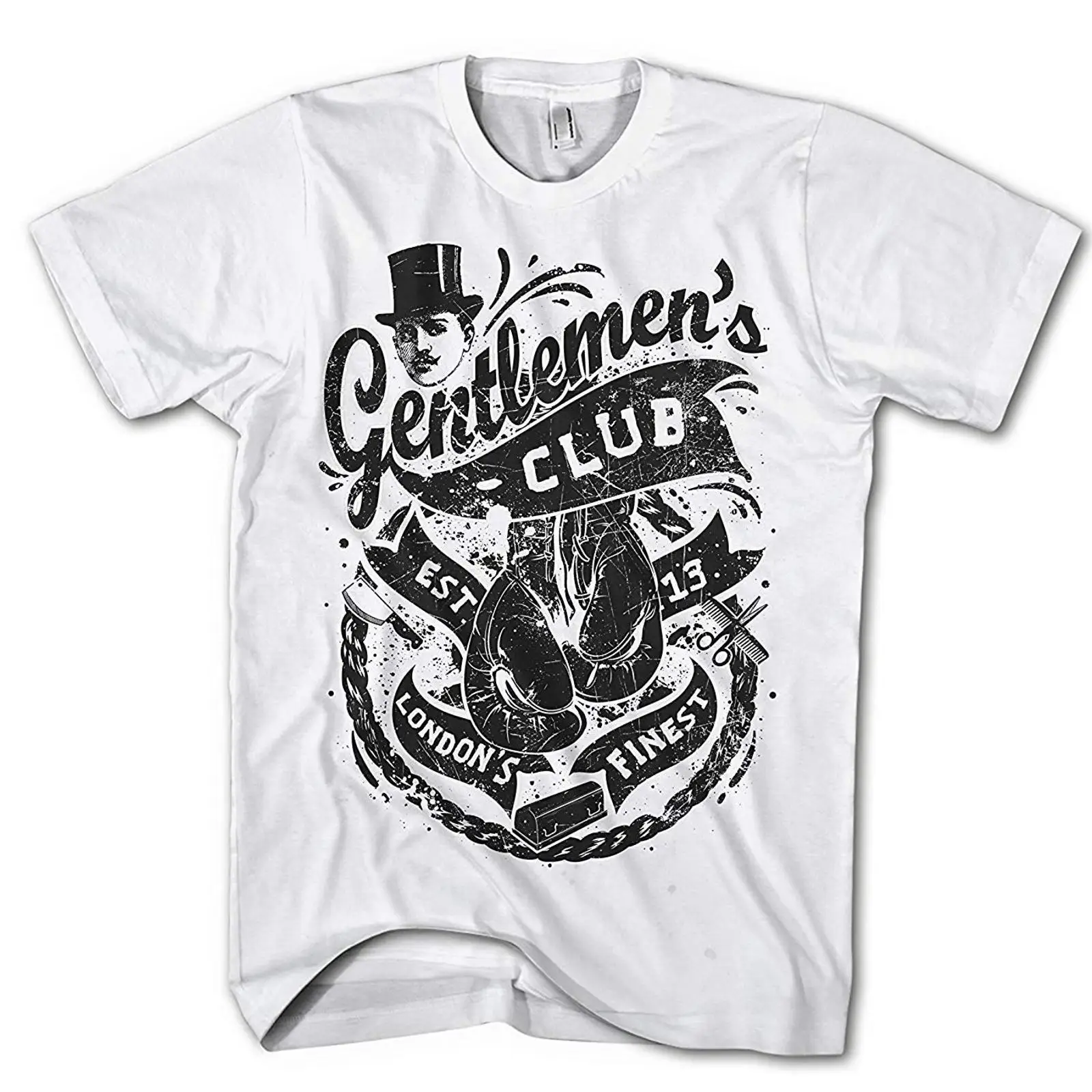 Vintage Fashion London - Camiseta para hombre Gentleman Boxing Club