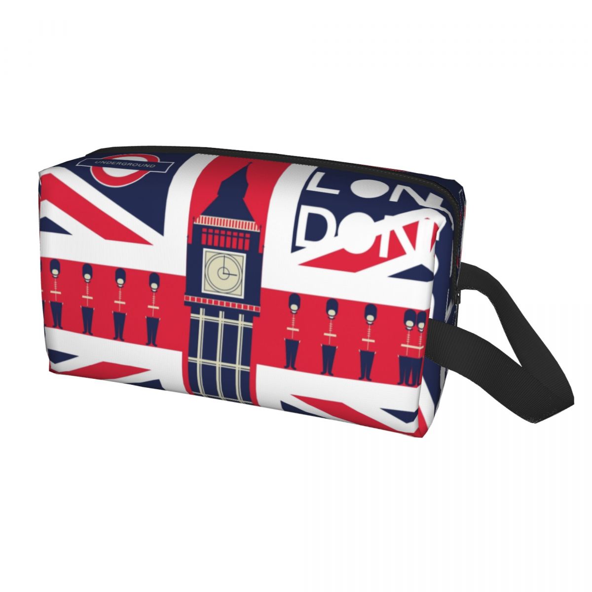 Vintage Fashion London - Bolsa de cosméticos personalizada Vintage con