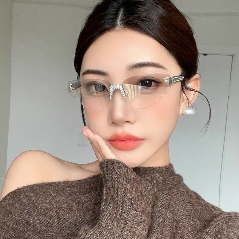 Vintage Fashion Glasses - Gafas de sol sexis con forma