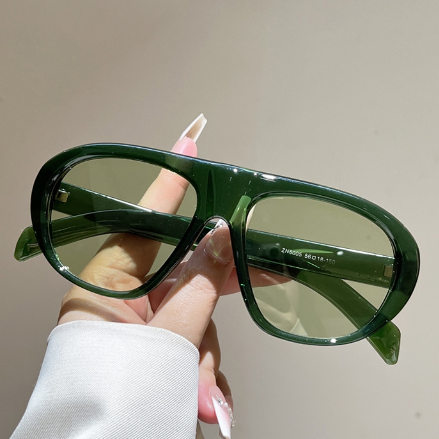 Vintage Fashion Girl - Nuevas Gafas de Sol de Piloto