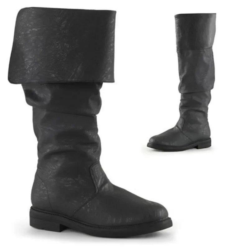 Botas medievales de cuero para - Vintage Old Fashion reseña y precio