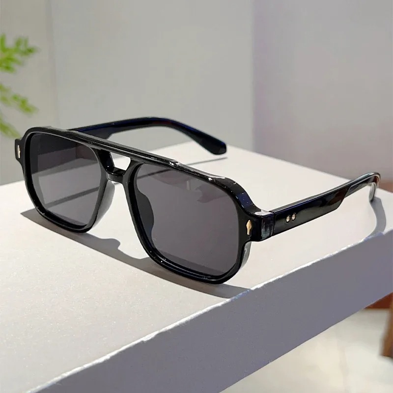 Nuevas Gafas de Sol Cuadradas  - Vintage Fashion Girl reseña y precio