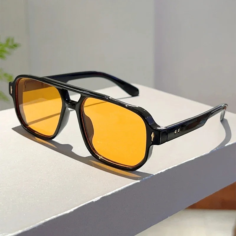 Nuevas Gafas de Sol Cuadradas  - Vintage Fashion Girl reseña y precio
