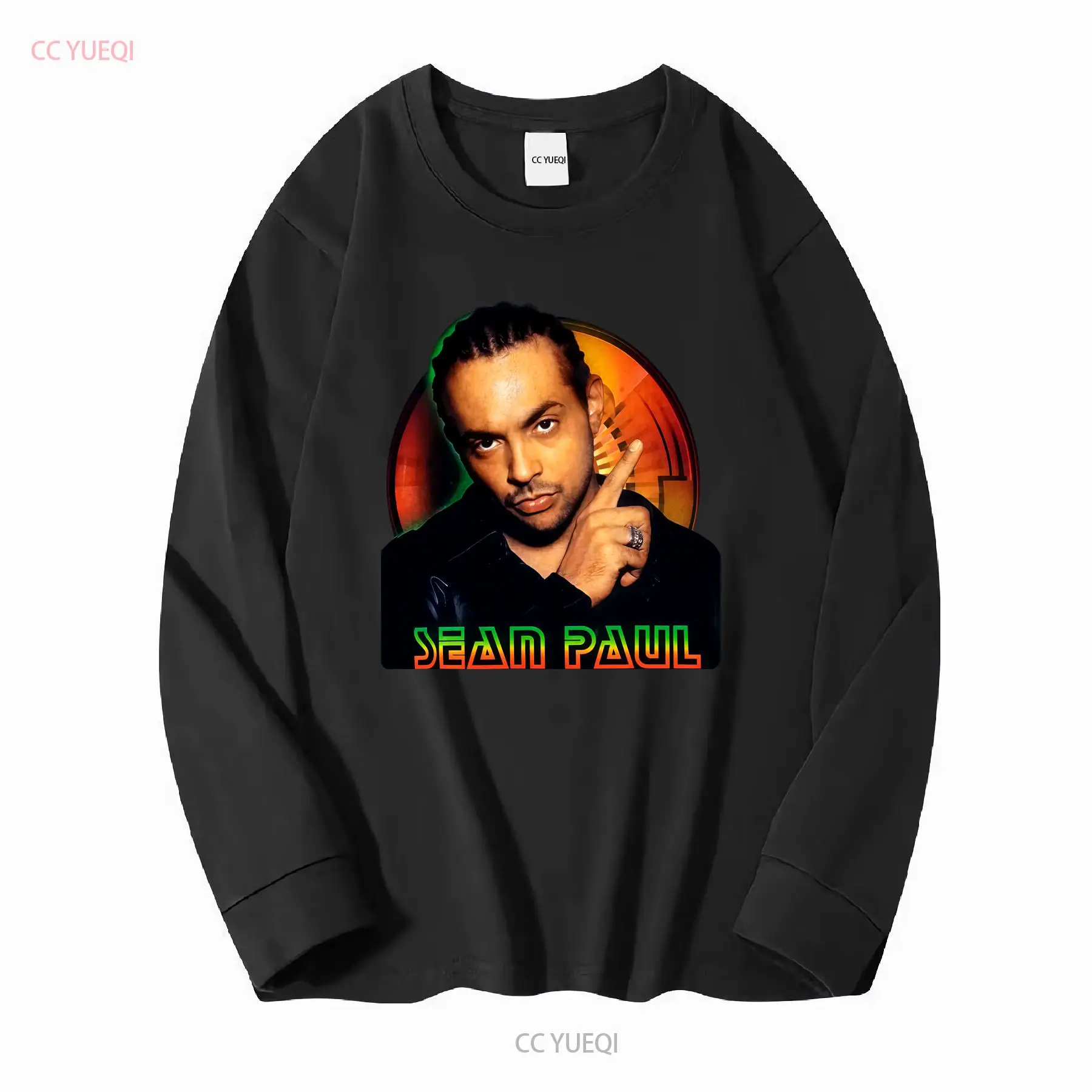 RAPPER Sean Paul camiseta negr - Vintage Fashion Jersey reseña y precio