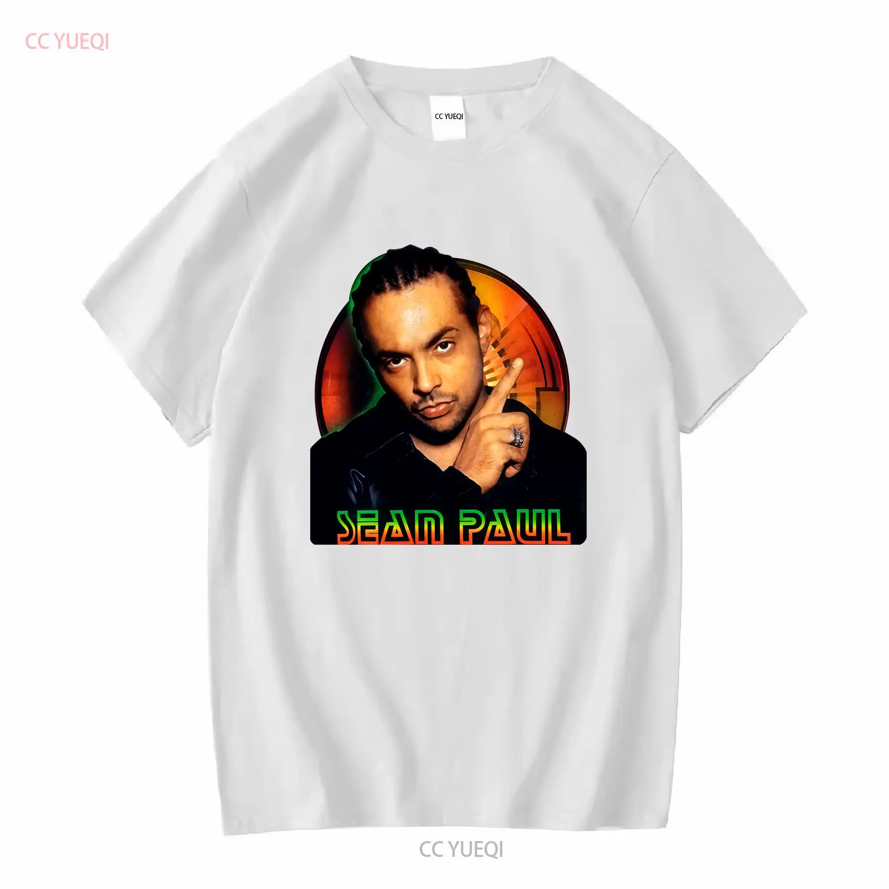 RAPPER Sean Paul camiseta negr - Vintage Fashion Jersey reseña y precio
