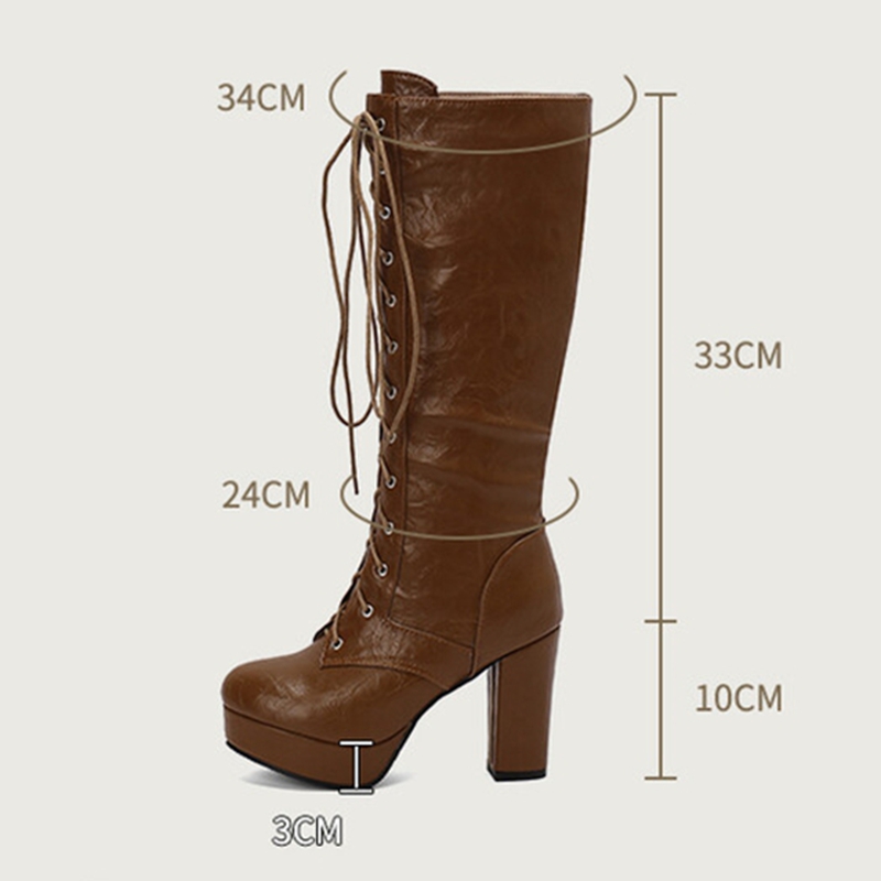 REAVE CAT-Botas hasta la rodil - Vintage Fashion Boots reseña y precio