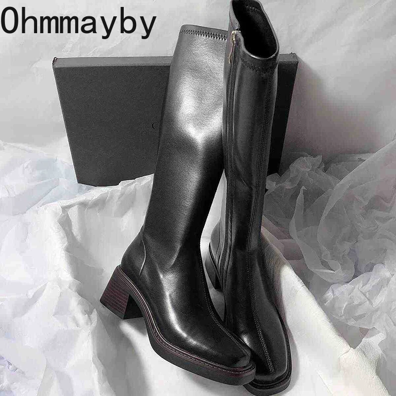 Botas hasta la rodilla De tacó - Vintage Fashion Boots reseña y precio