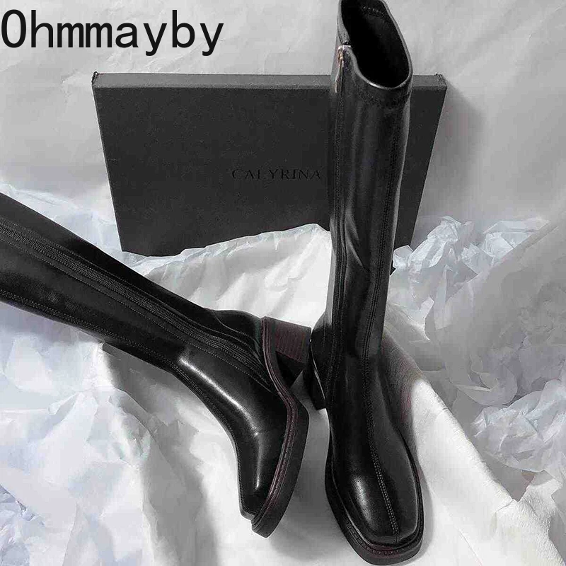 Botas hasta la rodilla De tacó - Vintage Fashion Boots reseña y precio