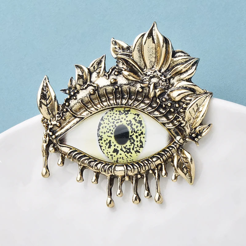 Broches de ojo de flor Vintage - Vintage Fashion Boutique reseña y precio