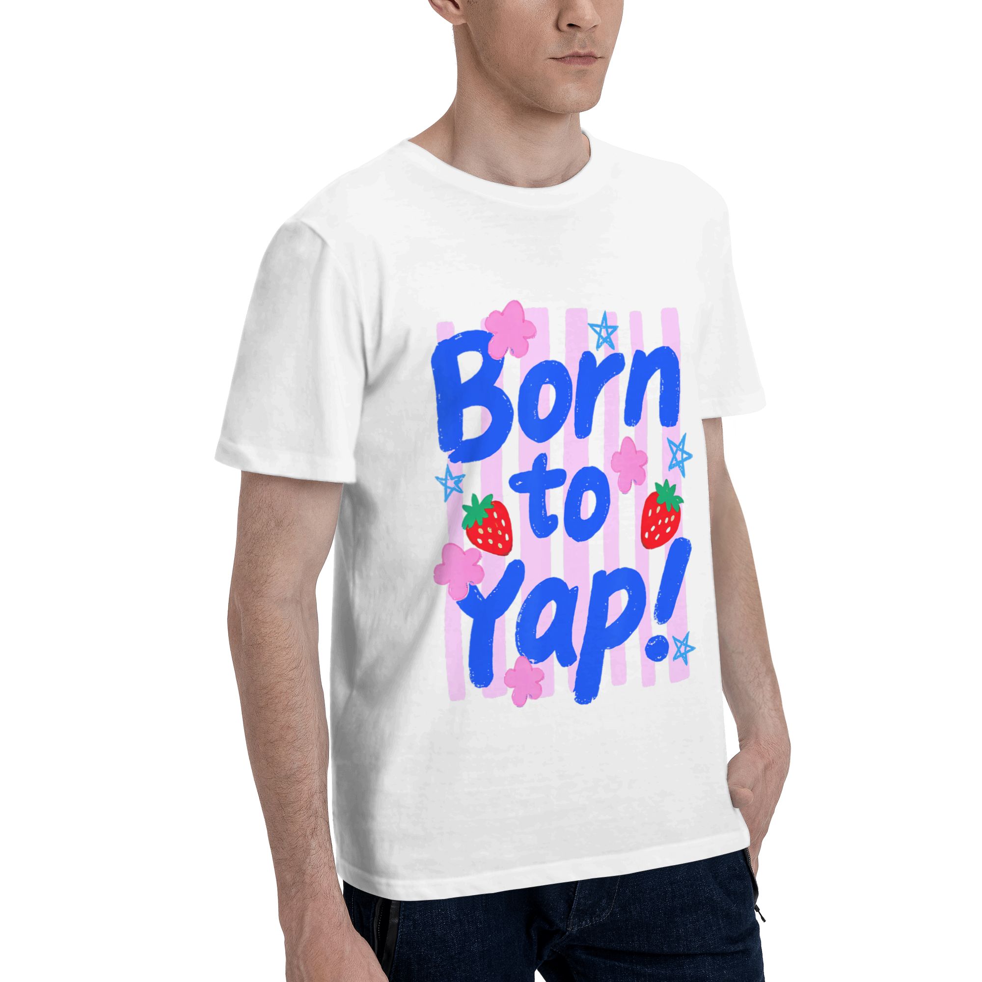 Camiseta Preppy Born to Yap St - Vintage Fashion Gen Z reseña y precio
