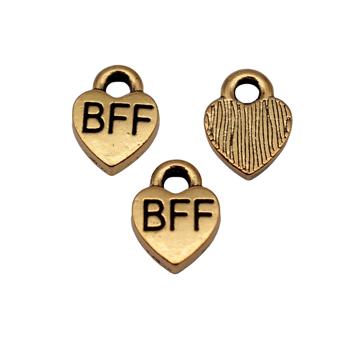 40 Piezas de Dijes de Corazón  - Vintage Fashion Aesthetic reseña y precio