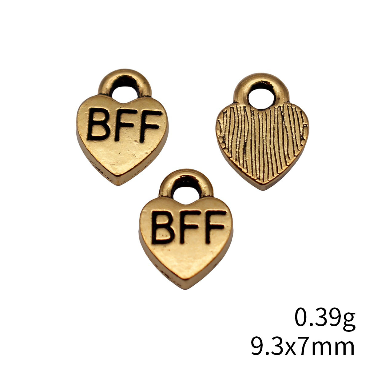 40 Piezas de Dijes de Corazón  - Vintage Fashion Aesthetic reseña y precio