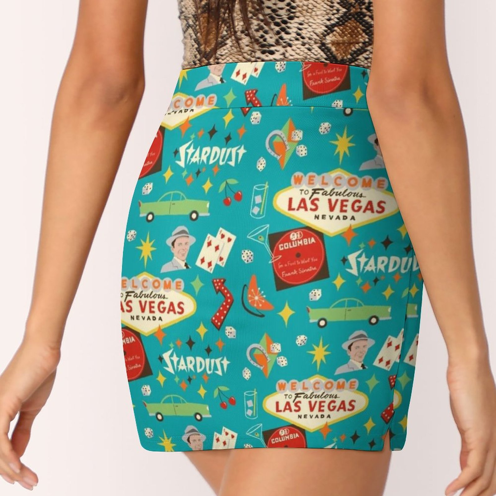 Falda Vintage de moda coreana  - Vintage Fashion Las Vegas reseña y precio