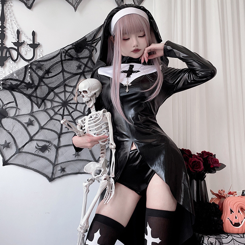 Vestido Oscuro de Halloween, T - Vintage Fashion Style Female reseña y precio