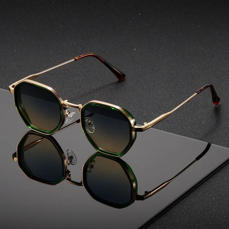1 par de gafas de sol redondas - Vintage Fashion Glasses reseña y precio
