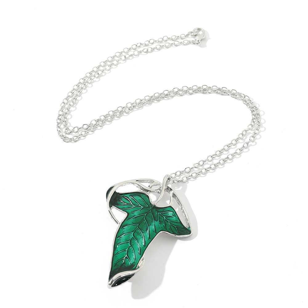Collar con Colgante de Hoja Ve - Vintage Fashion Aesthetic reseña y precio