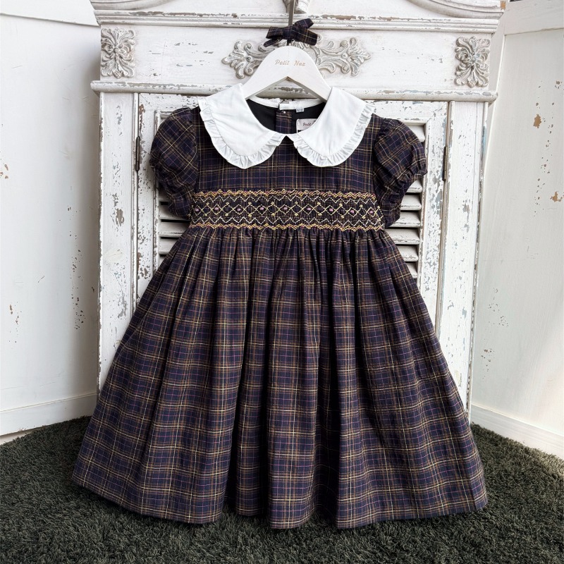 Vestido Vintage Azul Oscuro Bo - Vintage Fashion Boutique reseña y precio