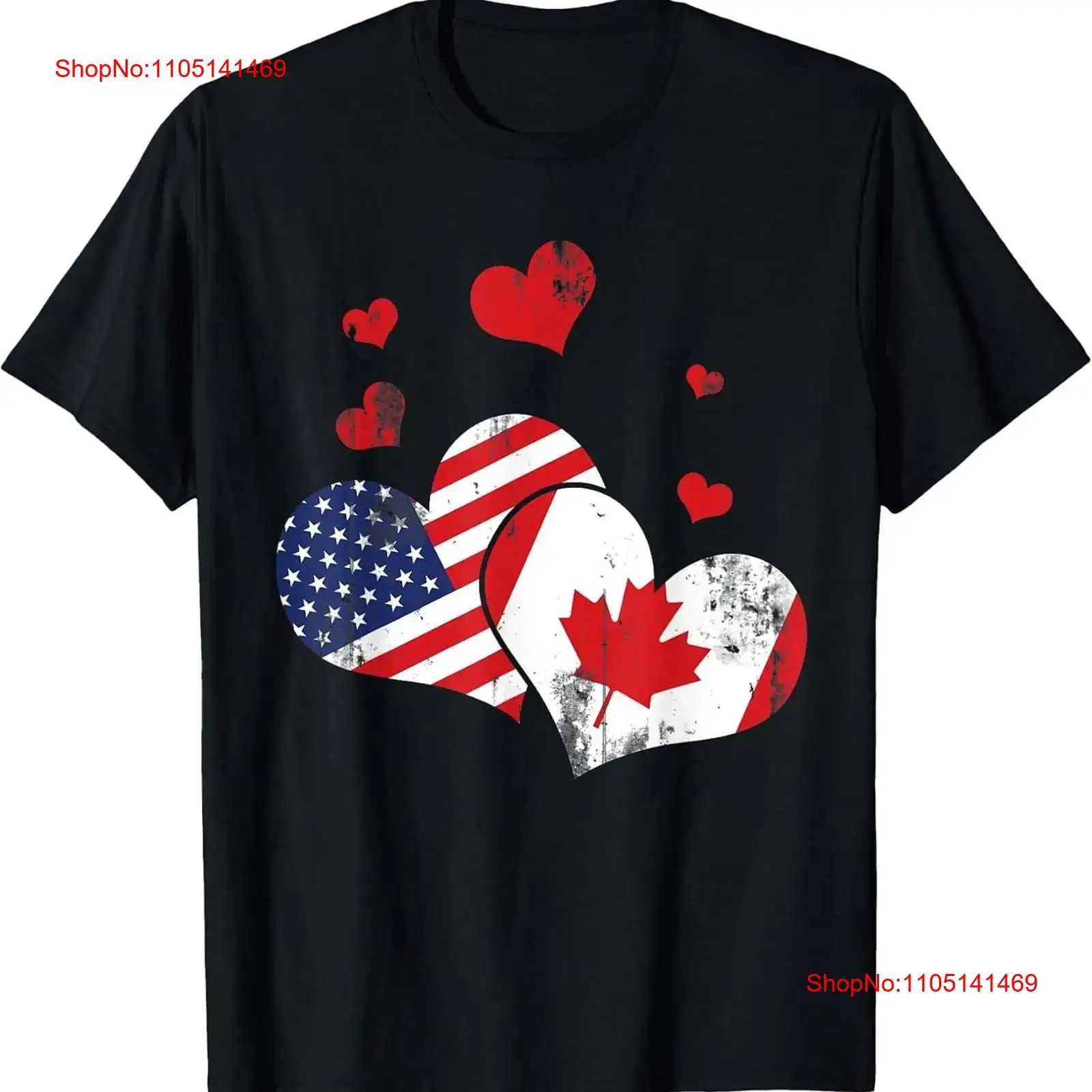 Camiseta patriótica canadiense - Vintage Fashion Canada reseña y precio