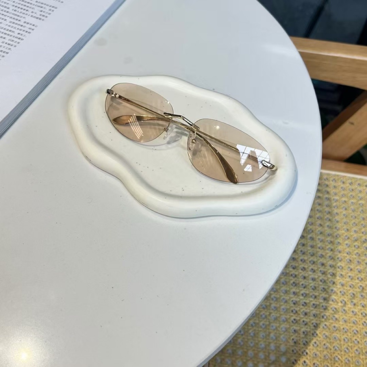 Sombras sin montura UV400, gaf - Vintage Fashion Glasses reseña y precio