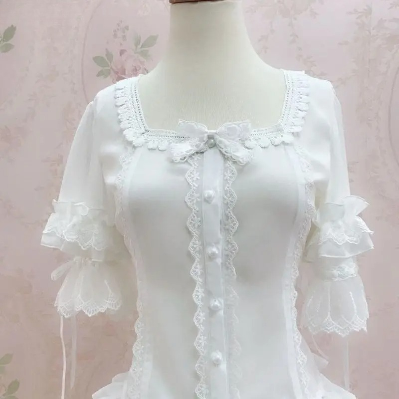 Blusas Vintage Estilo Lolita Y - Vintage Fashion Style Female reseña y precio