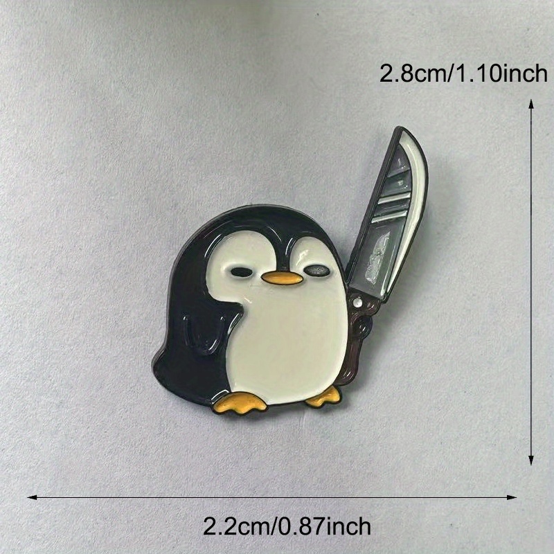 Divertido pingüino sosteniendo - Vintage Fashion Boutique reseña y precio