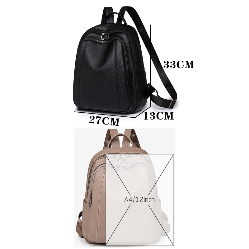 Mochila de cuero de alta calid - Vintage Fashion Boutique reseña y precio