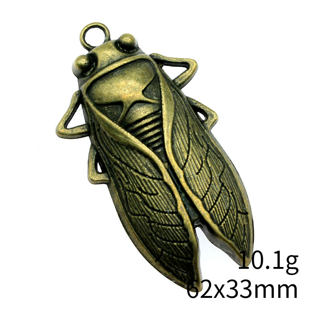 2 piezas de dijes de cicada de - Vintage Fashion Stores reseña y precio