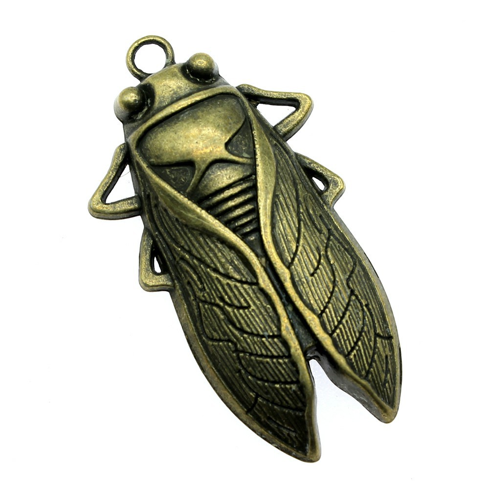2 piezas de dijes de cicada de - Vintage Fashion Stores reseña y precio