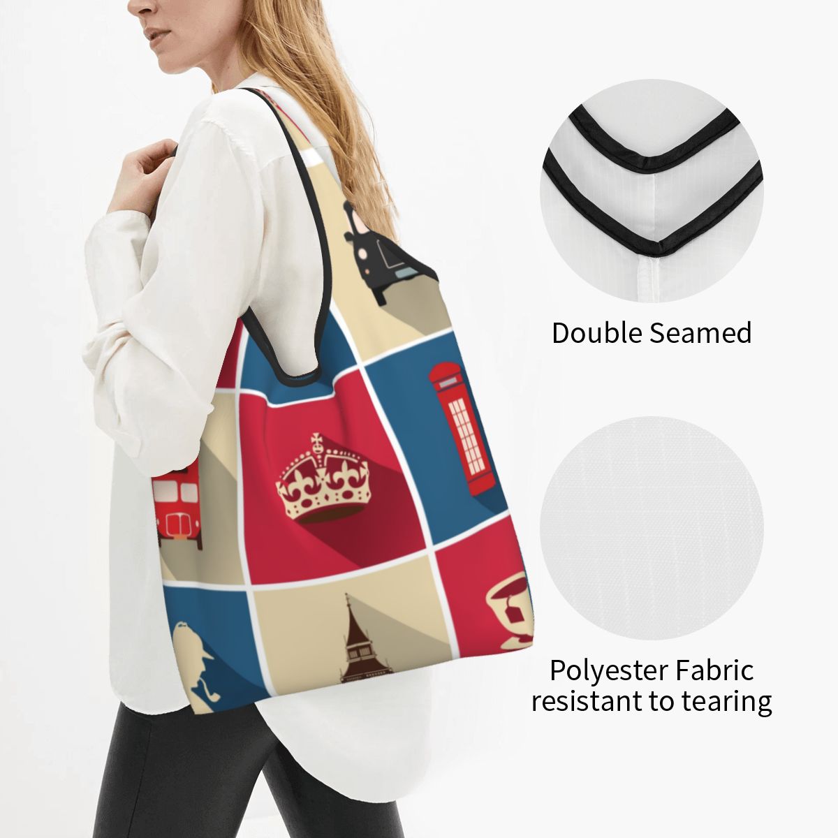 Bolso de hombro personalizado  - Vintage Fashion London reseña y precio