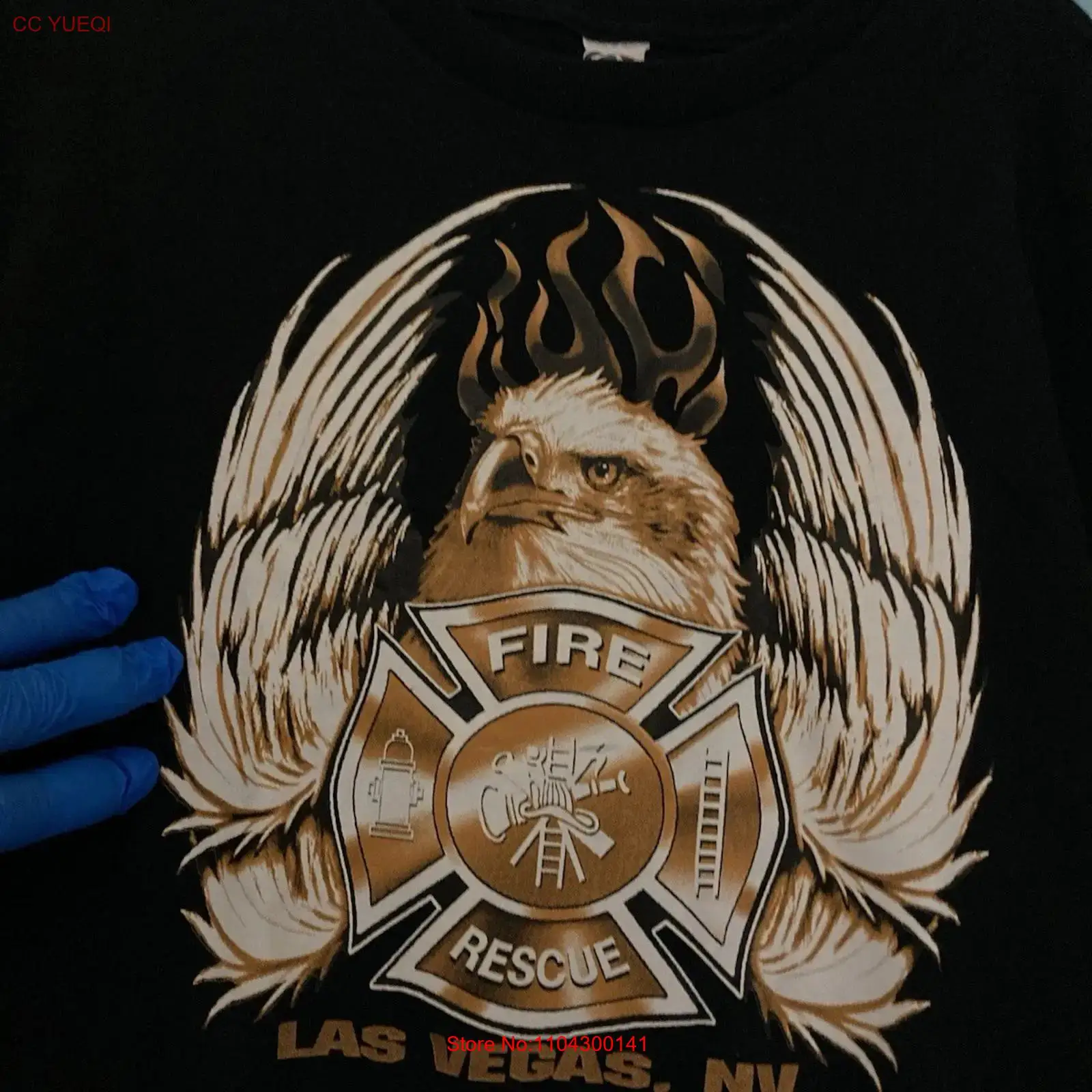 Camiseta LAS VEGAS FIRE RESCUE - Vintage Fashion Las Vegas reseña y precio