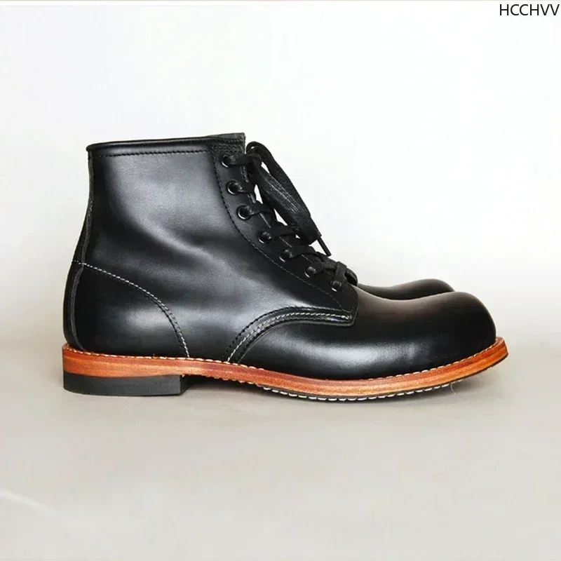 Botas Vintage de cuero genuino - Vintage Fashion Aesthetic reseña y precio