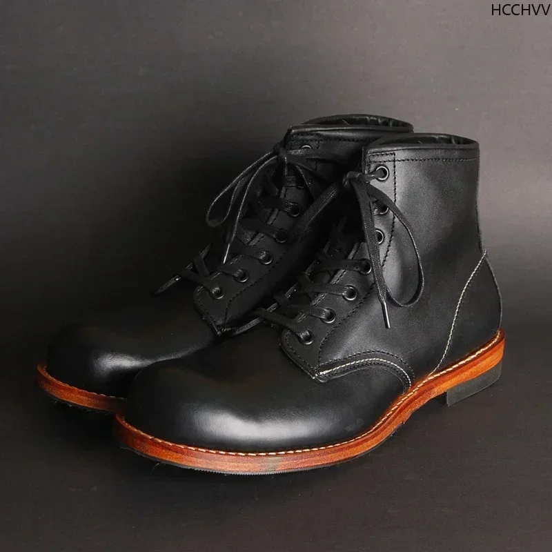 Botas Vintage de cuero genuino - Vintage Fashion Aesthetic reseña y precio